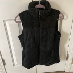 Prana like new fleece turtleneck vest.